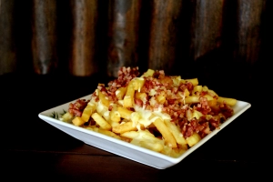Imagem Batata Frita com Bacon e Queijo